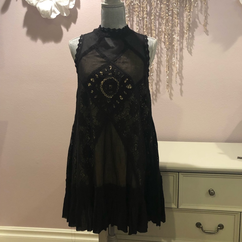 NWT Free People Sleevless Lace Dress